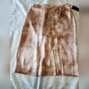 Beautiful Jones New York Silk Wrap Skirt Sz 6 NEW!!